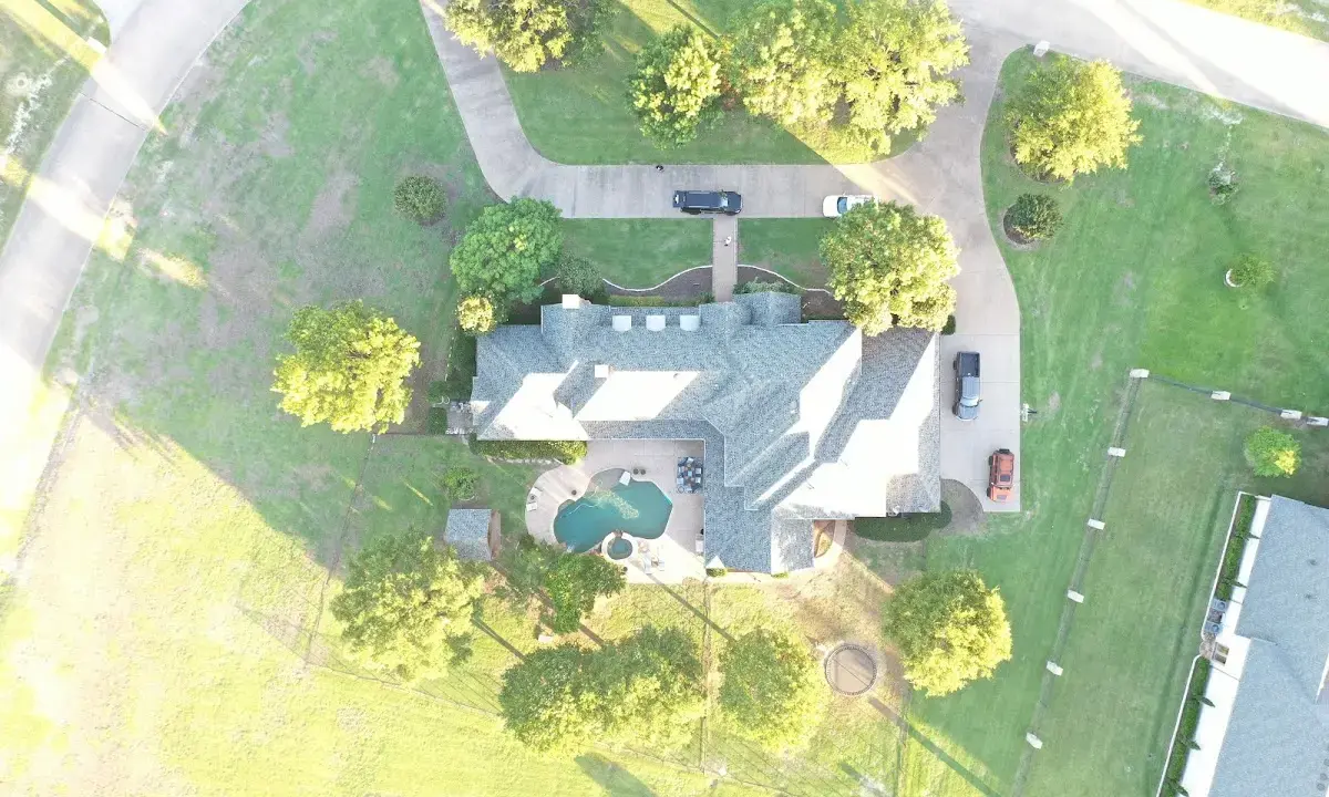 New shingle roof installation on a home in Gateway